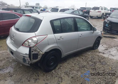 2010 Nissan Versa 1.8S from USA, damaged, VIN 3N1BC1CP0AL459213